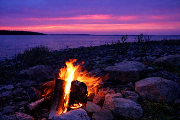 Līgo ugunskurs - Līgo kartiņa 3