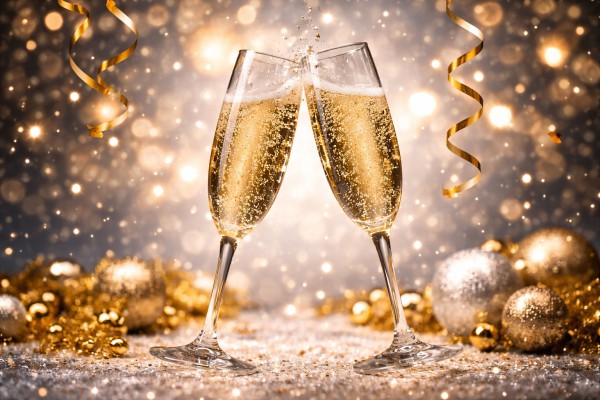 Šampanietis - Jaungada kartiņa 3